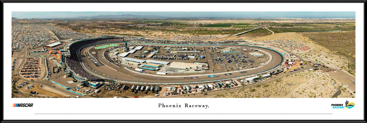 Phoenix Raceway Race Panoramic Wall Art Print (Unframed and Framed)